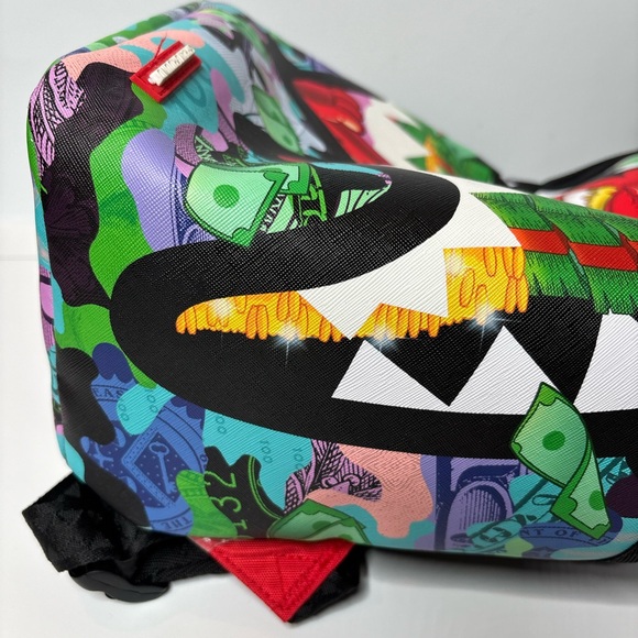 Sprayground Unisex Diablo Flexing On You DLXSV Backpack 910B7338NSZ Multicolor - Picture 16 of 16